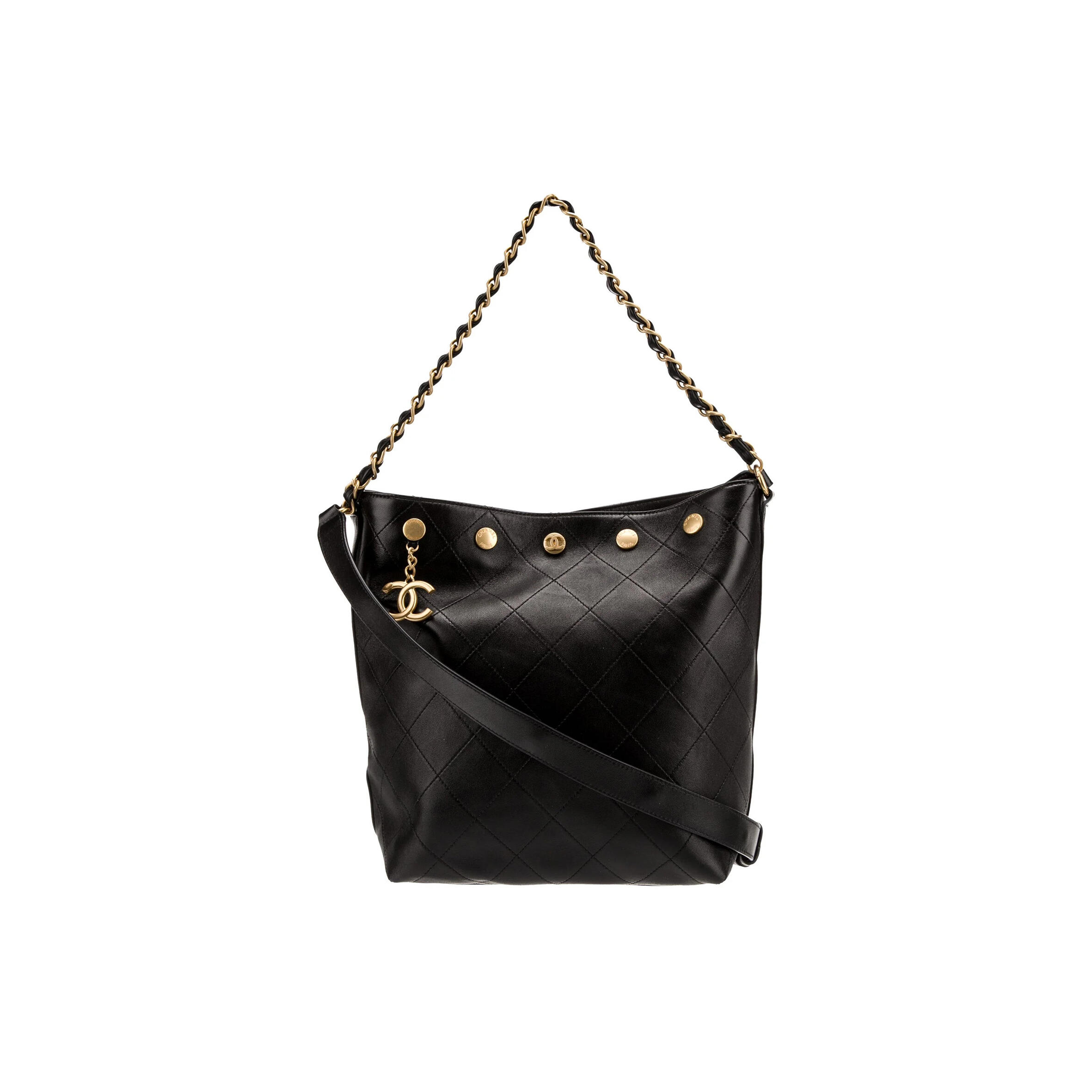 CHANEL 25P RIVET BUCKET BAG AS5406 (31*28*15cm)